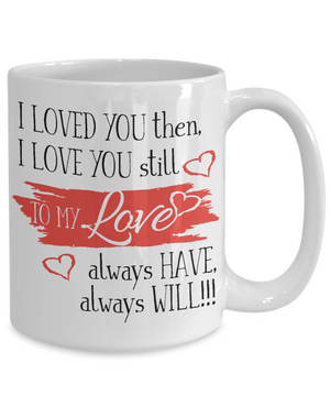 valentine's day coffee mug