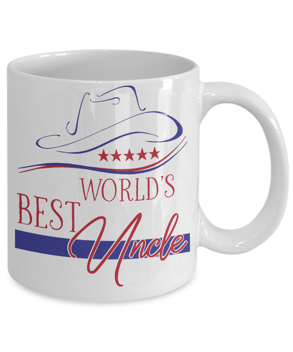 World's Best Uncle Coffee Mug | Gift Idea for Uncles | Tea Cup 11oz