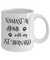 Namast'ay Home With My Saint Bernard Funny Coffee Mug Tea Cup Dog Lover/Owner Gift Idea