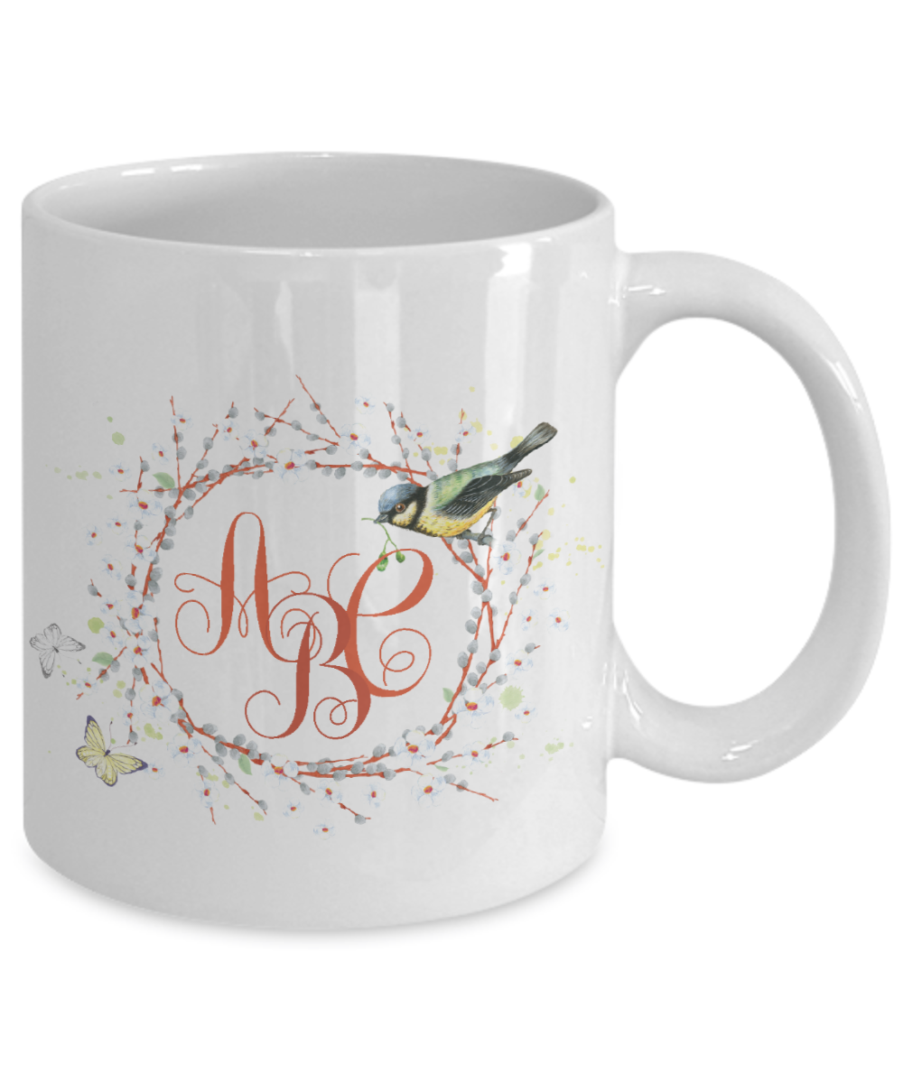 Personalized Monogrammed Tea Cup
