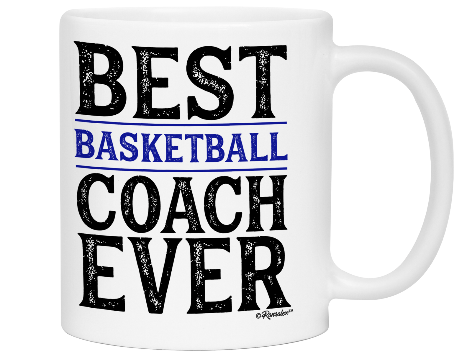 Funny Gifts for Basketball Coaches - Best Basketball Coach Ever Gag Coffee Mug
