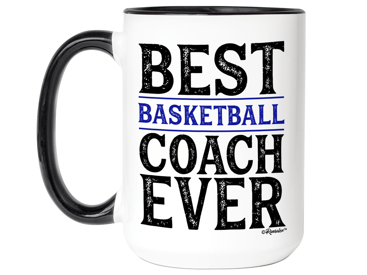 Funny Gifts for Basketball Coaches - Best Basketball Coach Ever Gag Coffee Mug