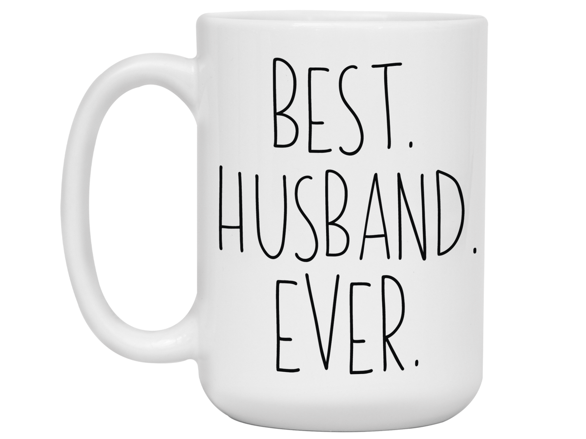 Funny Gifts for Husbands - Best Husband Ever Gag Coffee Mug