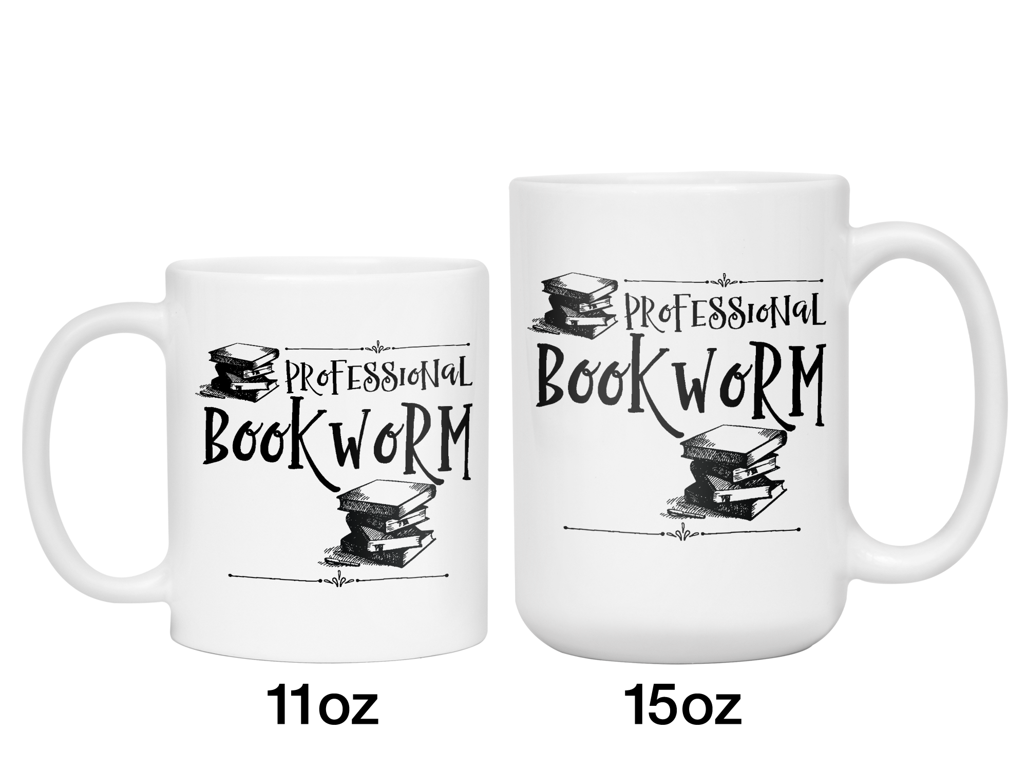 Professional Book Worm Book Mug Bookworm Mug Booktok Librarian 