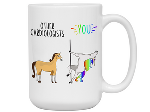 Cardiologist Gifts - Other Cardiologists You Funny Unicorn Coffee Mug