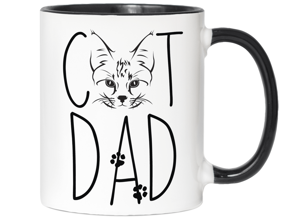 Cat Dad Gifts - Cat Dad Coffee Mug - Father's Day Gift Idea for Cat Dads