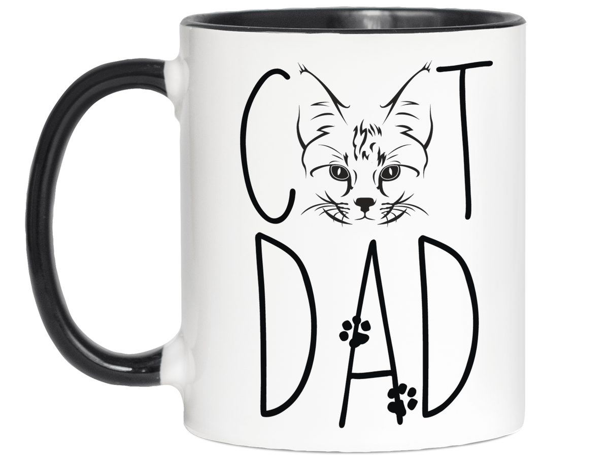Cat Dad Gifts - Cat Dad Coffee Mug - Father's Day Gift Idea for Cat Dads