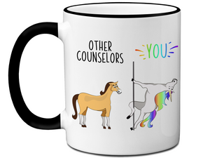 Counselor Gifts - Other Counselors You Funny Unicorn Coffee Mug