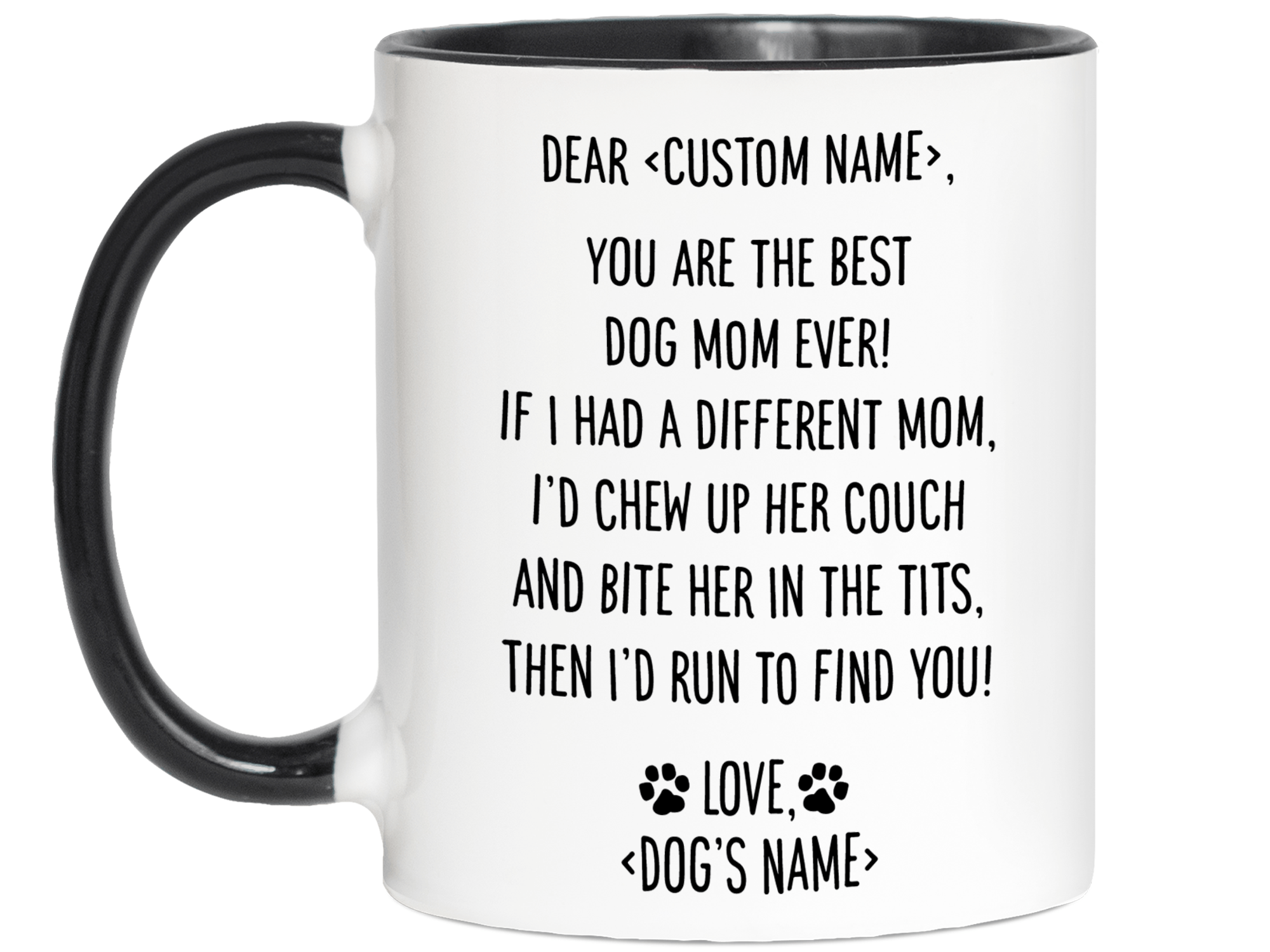Funny Dog Mom Mugs Mom Gift Mothers Day Dog Mom Gift Dog Mom Mugs