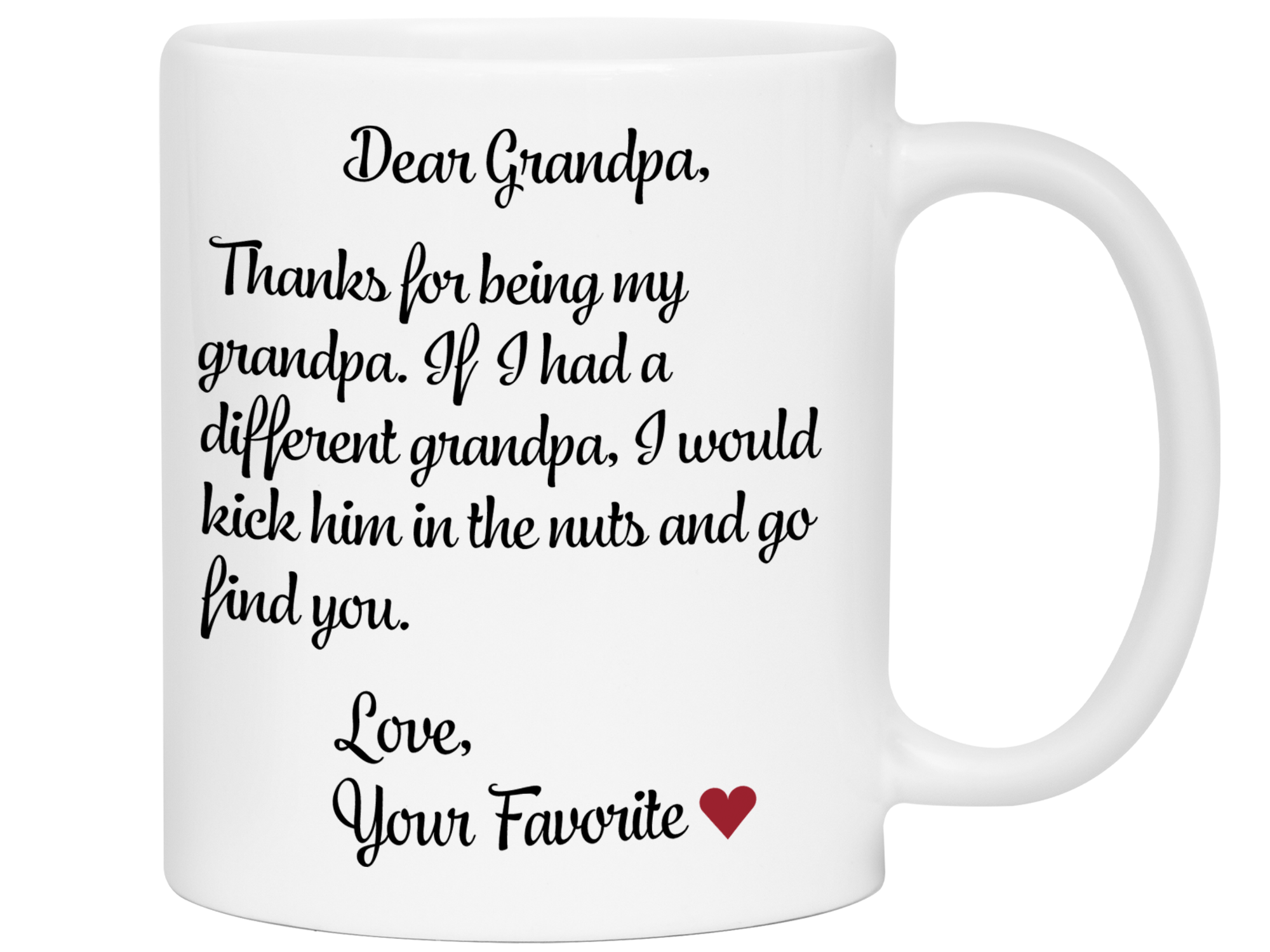 Grandpa Coffee Travel Mug, Grandpa Gift For Christmas