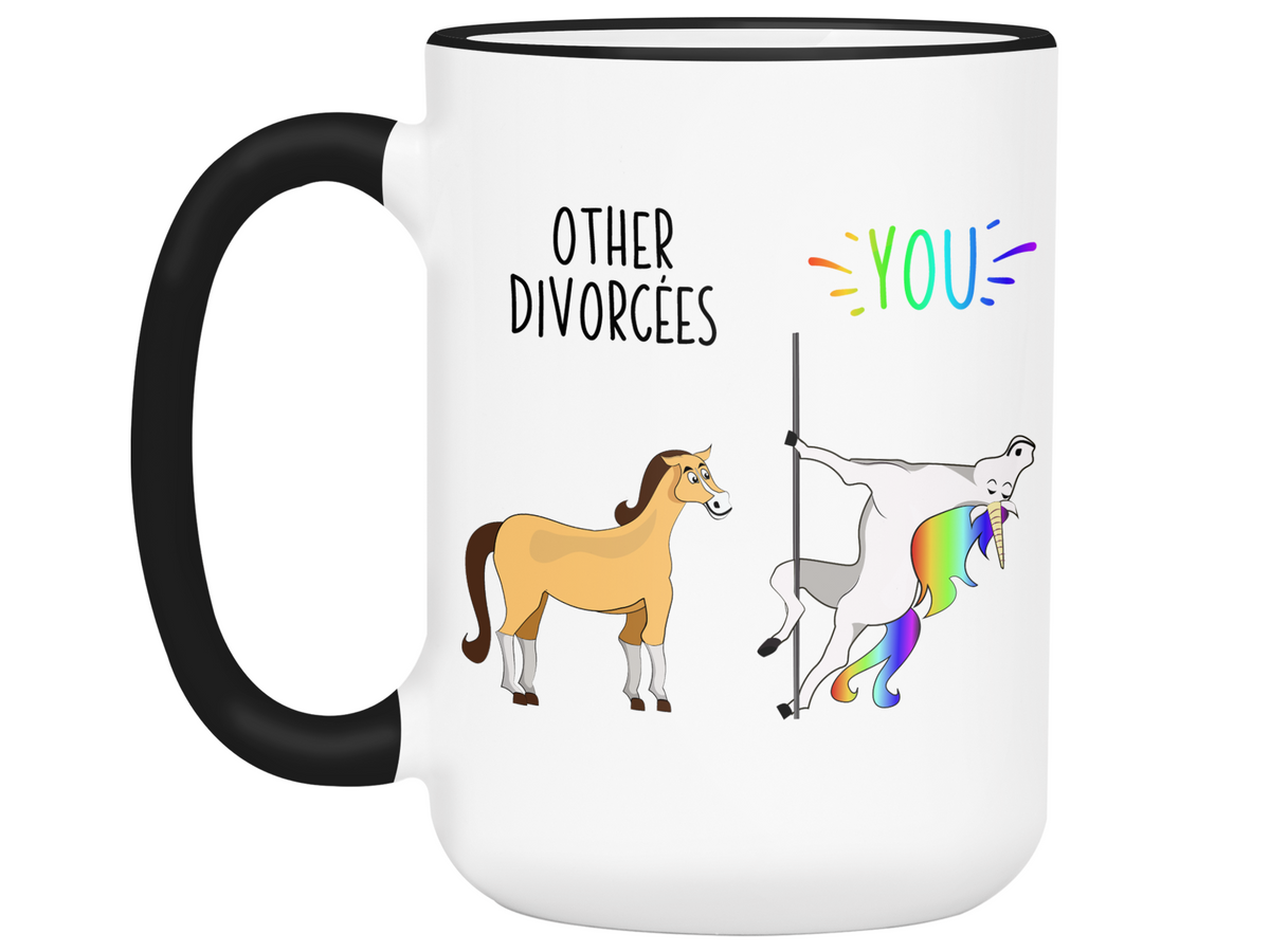 Divorcée Gifts - Other Divorcées You Funny Unicorn Coffee Mug
