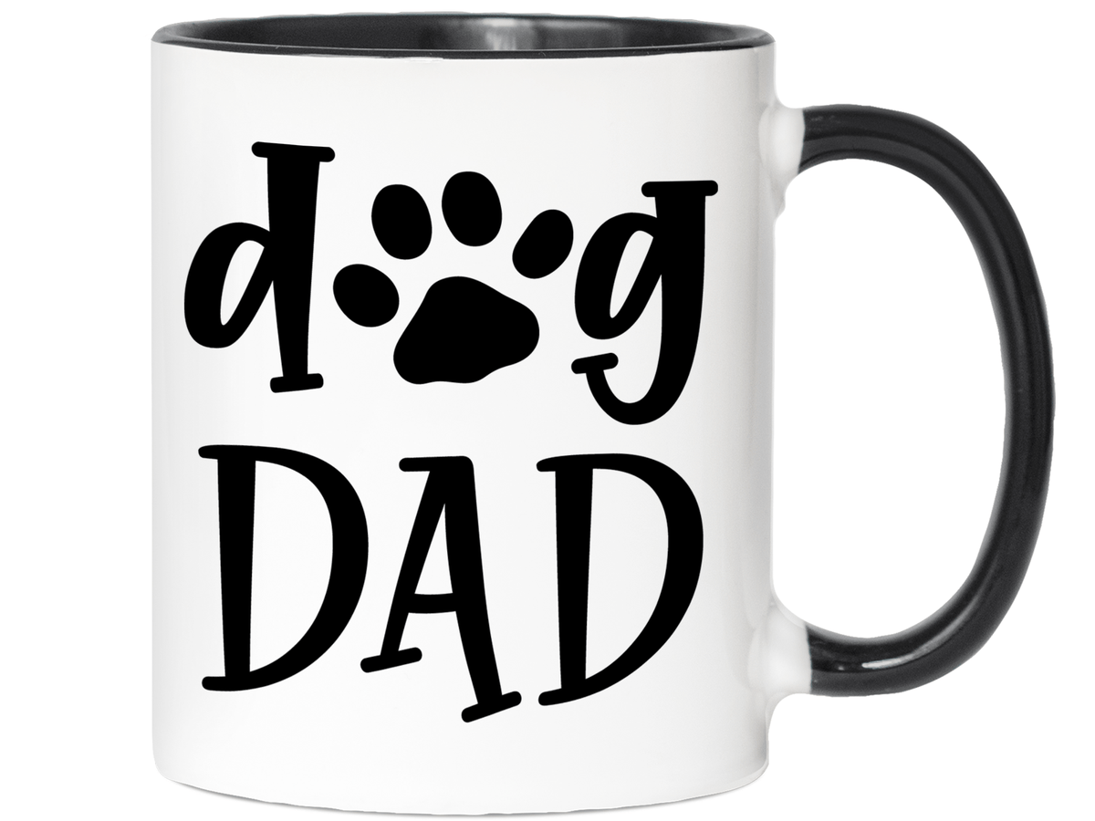 Dog Dad Gifts - Dog Dad Coffee Mug - Father's Day Gift Idea for Dog Dads