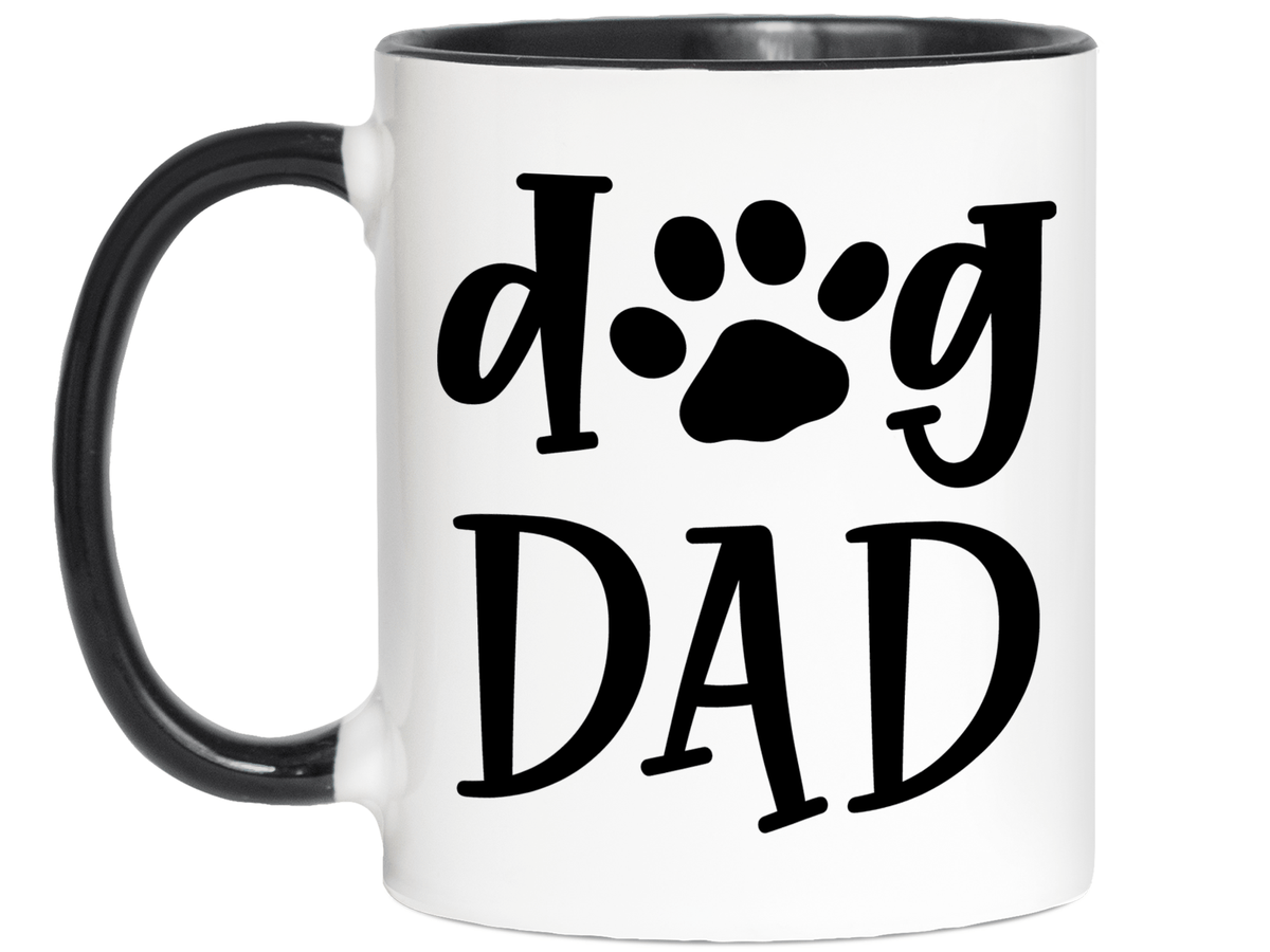 Dog Dad Gifts - Dog Dad Coffee Mug - Father's Day Gift Idea for Dog Dads