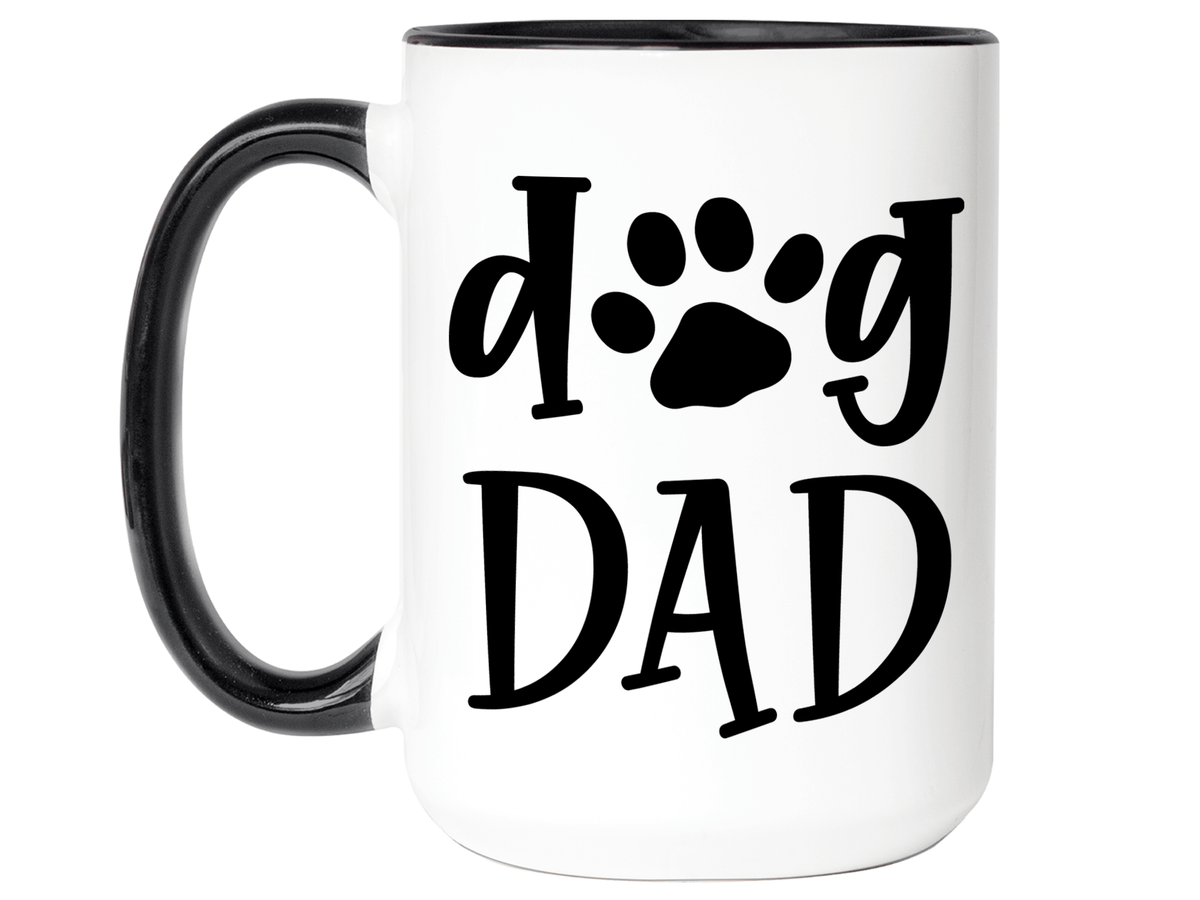 Dog Dad Gifts - Dog Dad Coffee Mug - Father's Day Gift Idea for Dog Dads