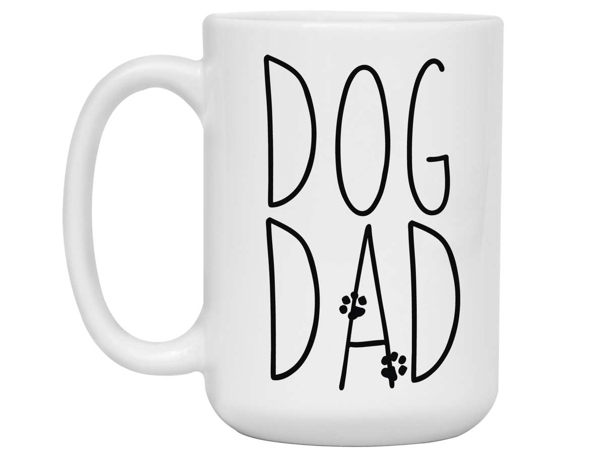 Dog Dad Gifts - Dog Dad Coffee Mug - Father's Day Gift Idea for Dog Dads #2