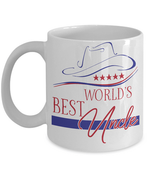World's Best Uncle Coffee Mug | Gift Idea for Uncles | Tea Cup 11oz