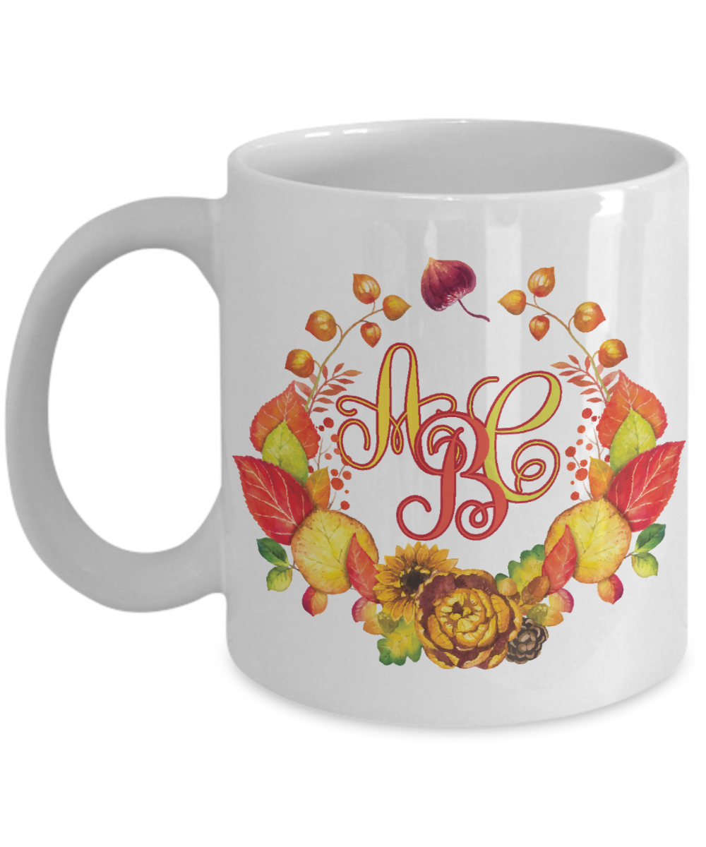 Personalized Monogrammed Coffee Mug