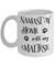 Namast'ay Home With My Maltese Funny Coffee Mug Tea Cup Dog Lover/Owner Gift Idea