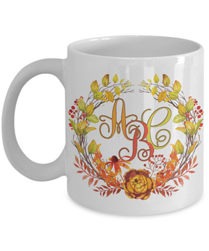 Personalized Monogrammed Coffee Mug