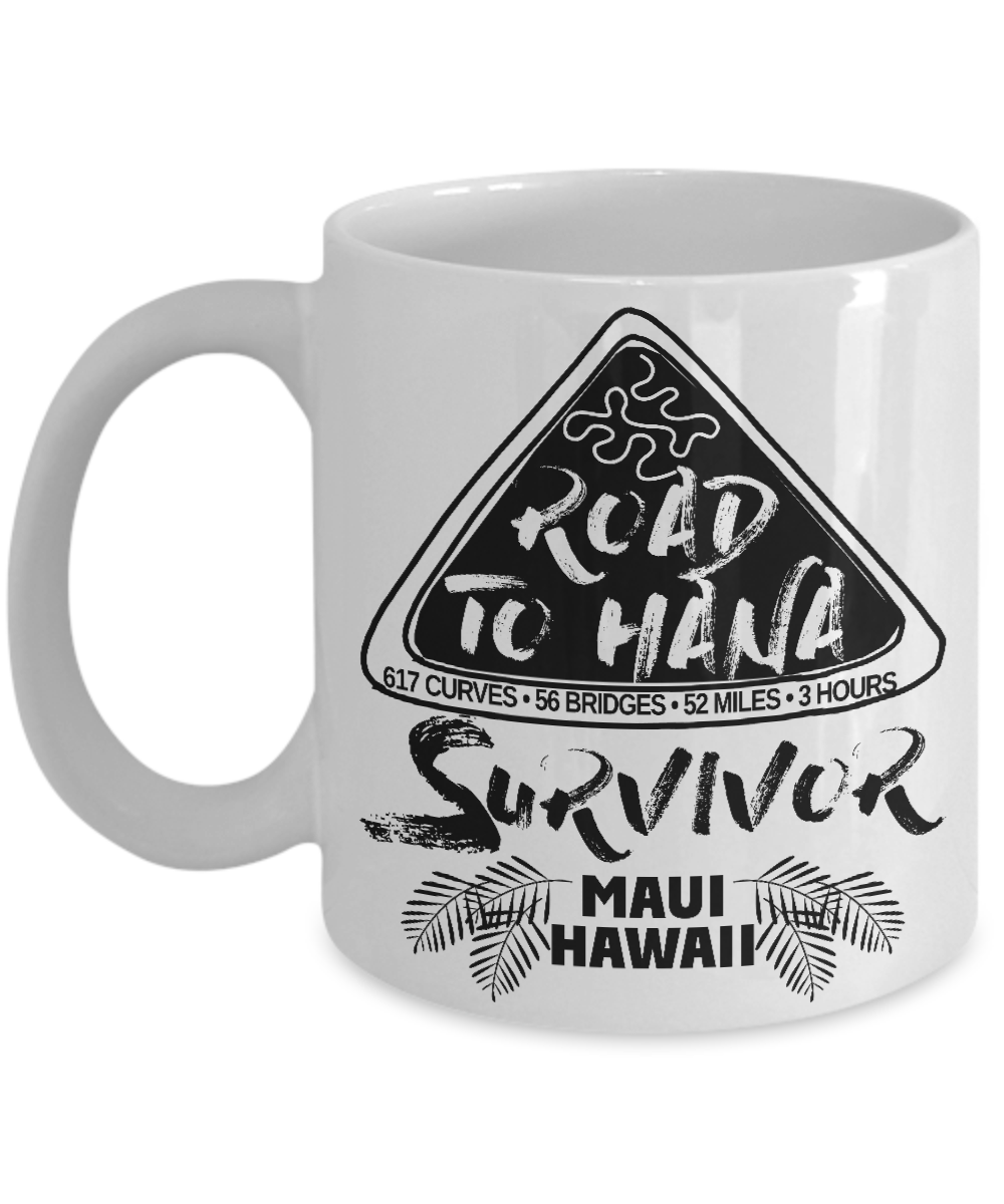 Road to Hana, Maui, Hawaii Survivor Coffee Mug 11oz