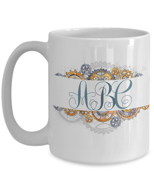Personalized Monogram Coffee Mug | Tea Cup | Great Gift Idea for Men/Husband/Grandpa/Male