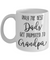 Only The Best Dads Get Promoted to Grandpa Coffee Mug 11oz