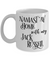 Namast'ay Home With My Jack Russel Funny Coffee Mug Tea Cup Dog Lover/Owner Gift Idea