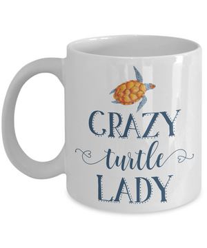 Crazy Turtle Lady Coffee Mug