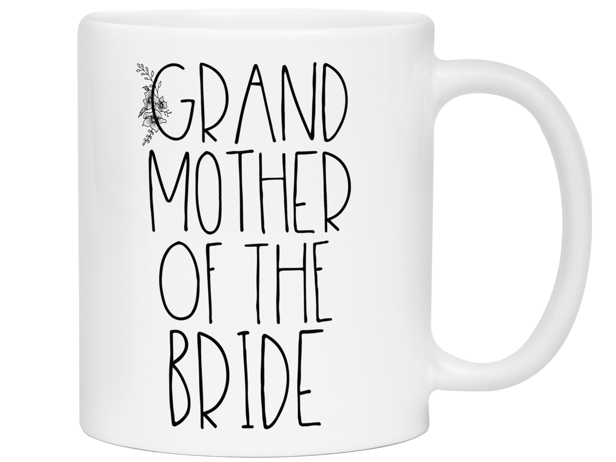 Gifts for a Grandmother of the Bride - Grandmother of the Bride Coffee Mug