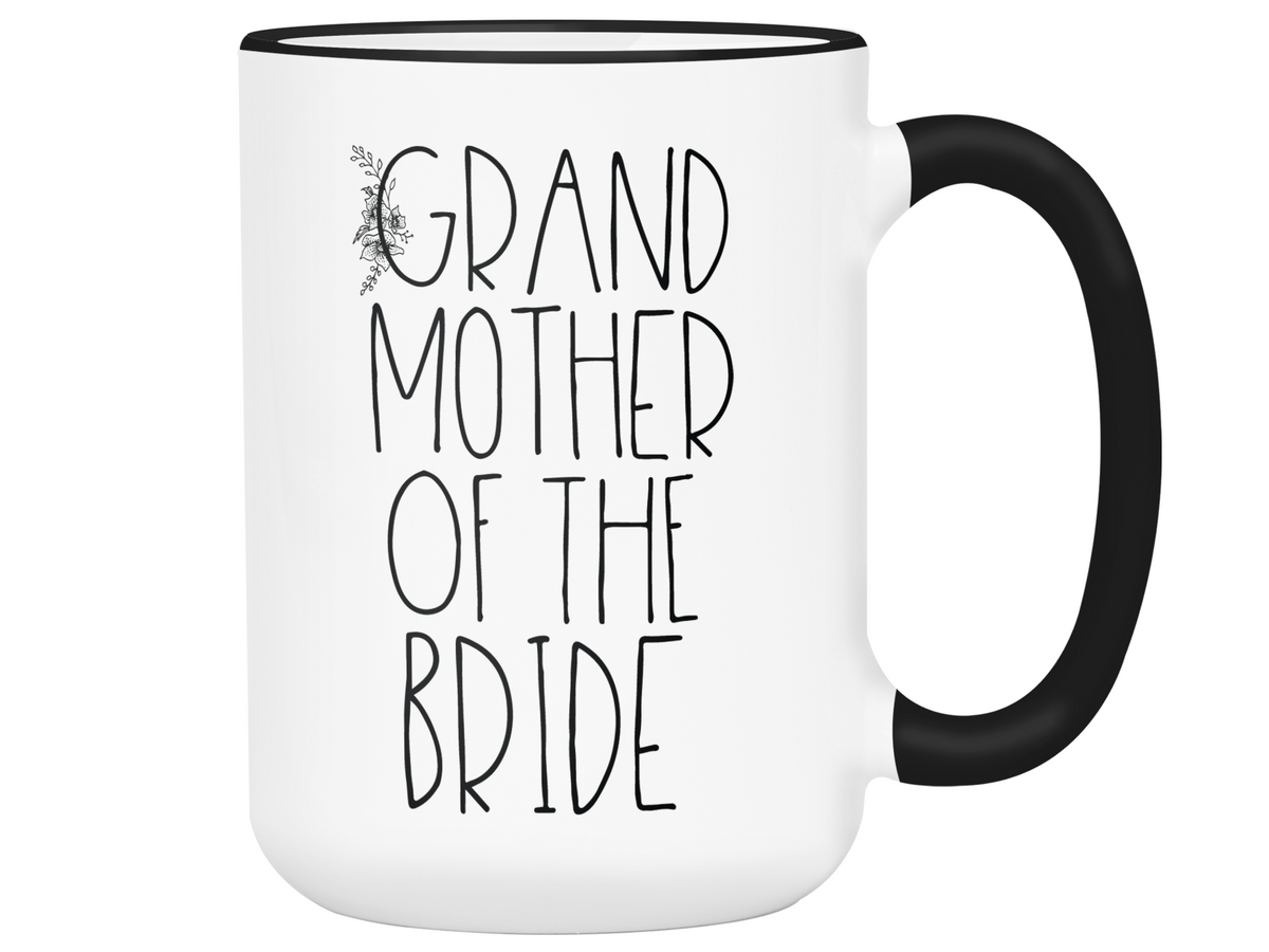 Gifts for a Grandmother of the Bride - Grandmother of the Bride Coffee Mug