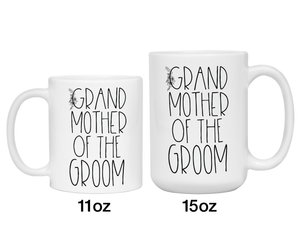 Gifts for a Grandmother of the Groom - Grandmother of the Groom Coffee Mug
