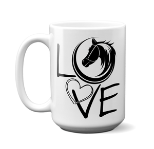 Horse Love Coffee Mug Horse Lover Gift Idea Tea Cup