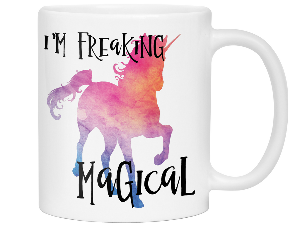 FM101-This magic unicorn mug is equal in value to a Tesla Mo