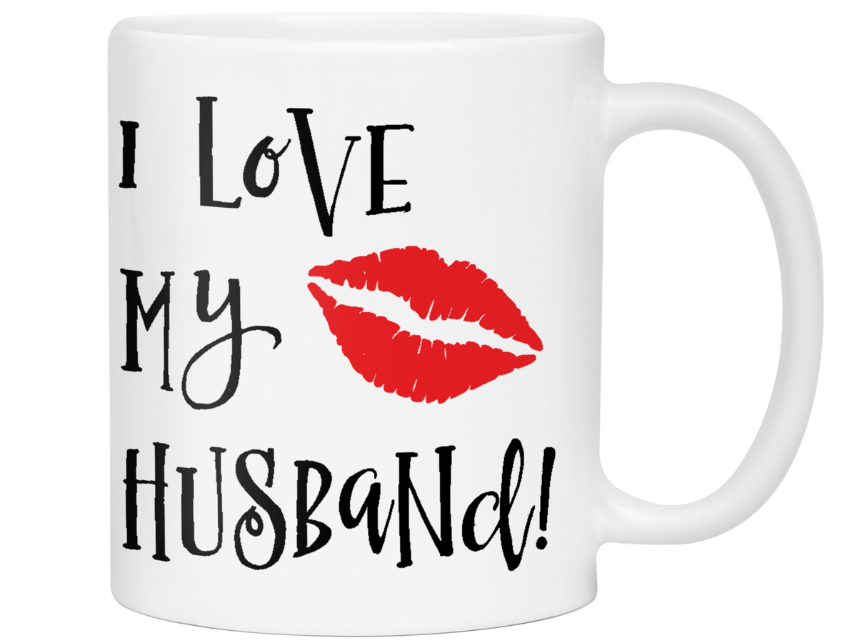 I Love My Husband Coffee Mug Tea Cup Gift Idea for Husbands