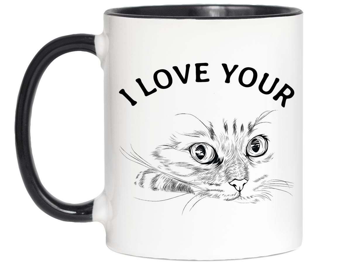 Funny Gifts for Wives or Girlfriends - I Love Your Pussy Cat Gag Coffee Mug