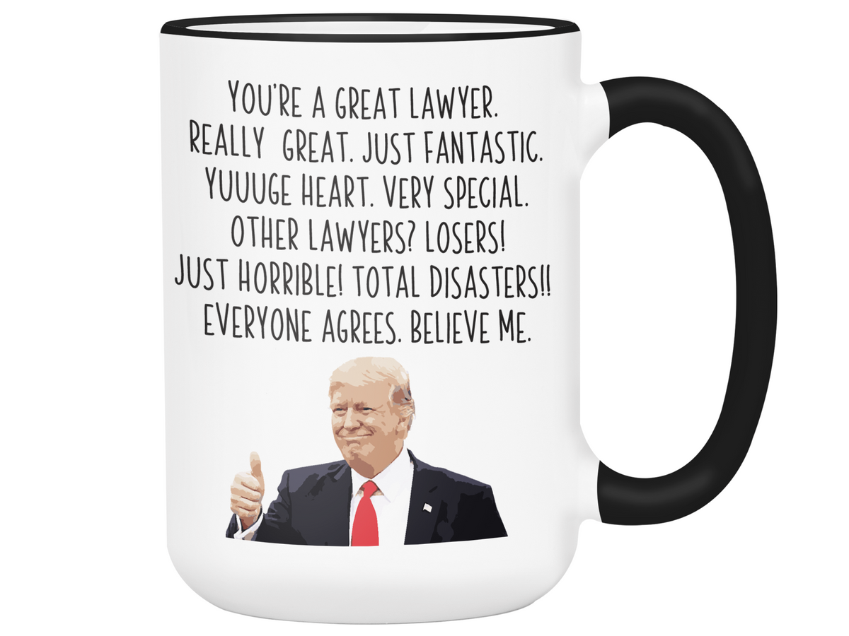 Funny Lawyer Gifts - Trump Great Fantastic Lawyer Coffee Mug