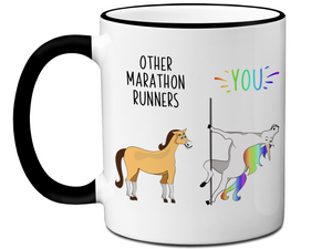 Marathon Runner Gifts - Other Marathon Runners You Funny Unicorn Coffee Mug