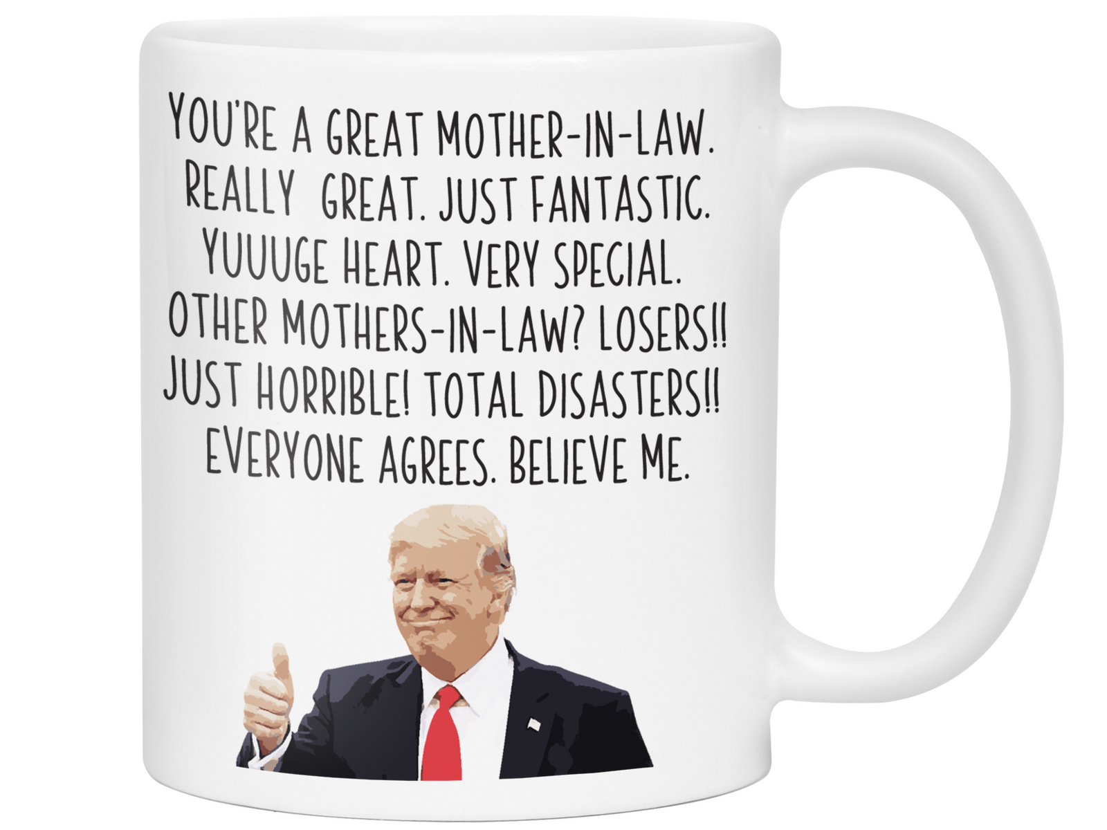 Funny Mother-in-law Gifts - Trump Great Fantastic Mother-in-law Coffee Mug