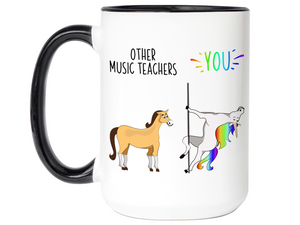 Music Teacher Gifts - Other Music Teachers You Funny Unicorn Coffee Mug
