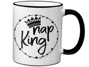 Nap King Funny Coffee Mug | Gift Idea for Any Occasion | Funny Gifts