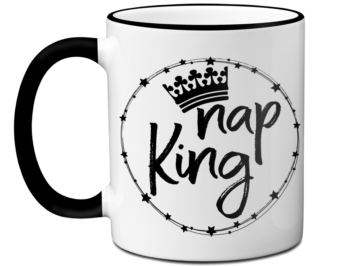 Nap King Funny Coffee Mug | Gift Idea for Any Occasion | Funny Gifts
