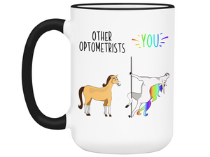 Optometrist Gifts - Other Optometrists You Funny Unicorn Coffee Mug - Optometrist Graduation Gift