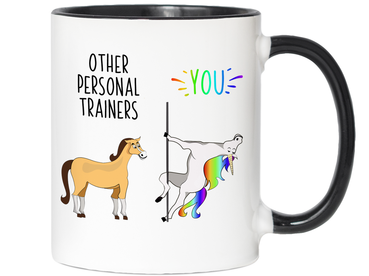 Personal Trainer Gifts - Other Personal Trainers You Funny Unicorn Coffee Mug