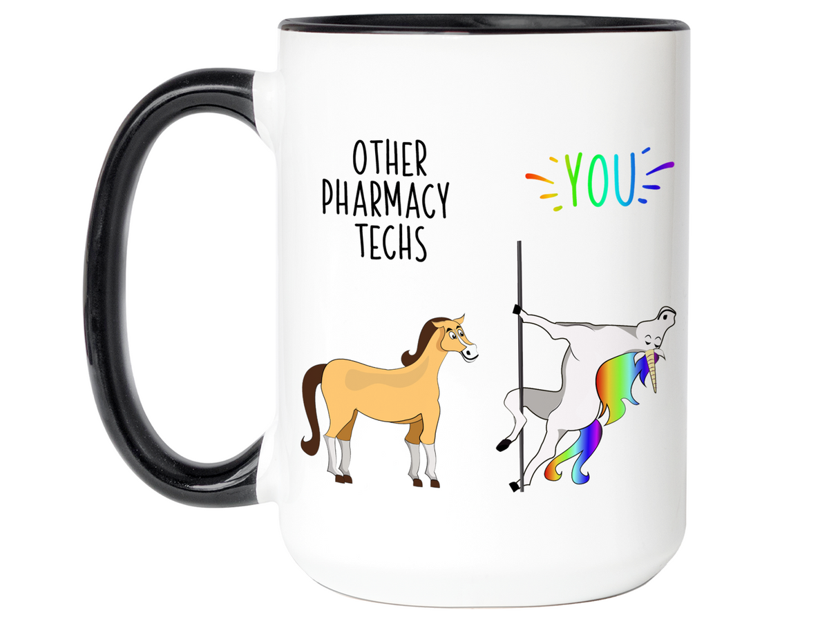 Pharmacy Tech Gifts - Other Pharmacy Techs You Funny Unicorn Coffee Mug