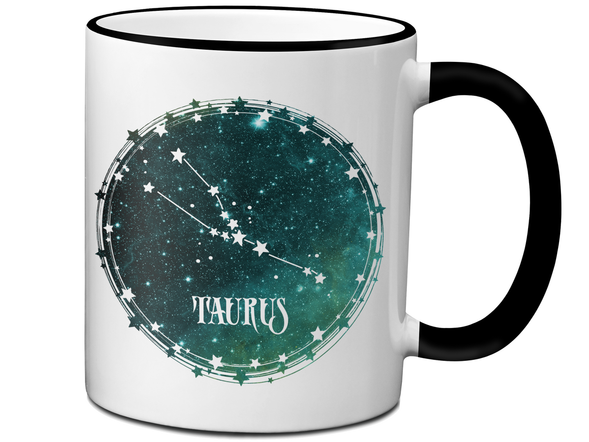 Taurus Zodiac Sign Coffee Mug | Horoscope, Astrology, Constellation | Unique Gift Idea | Two Sided