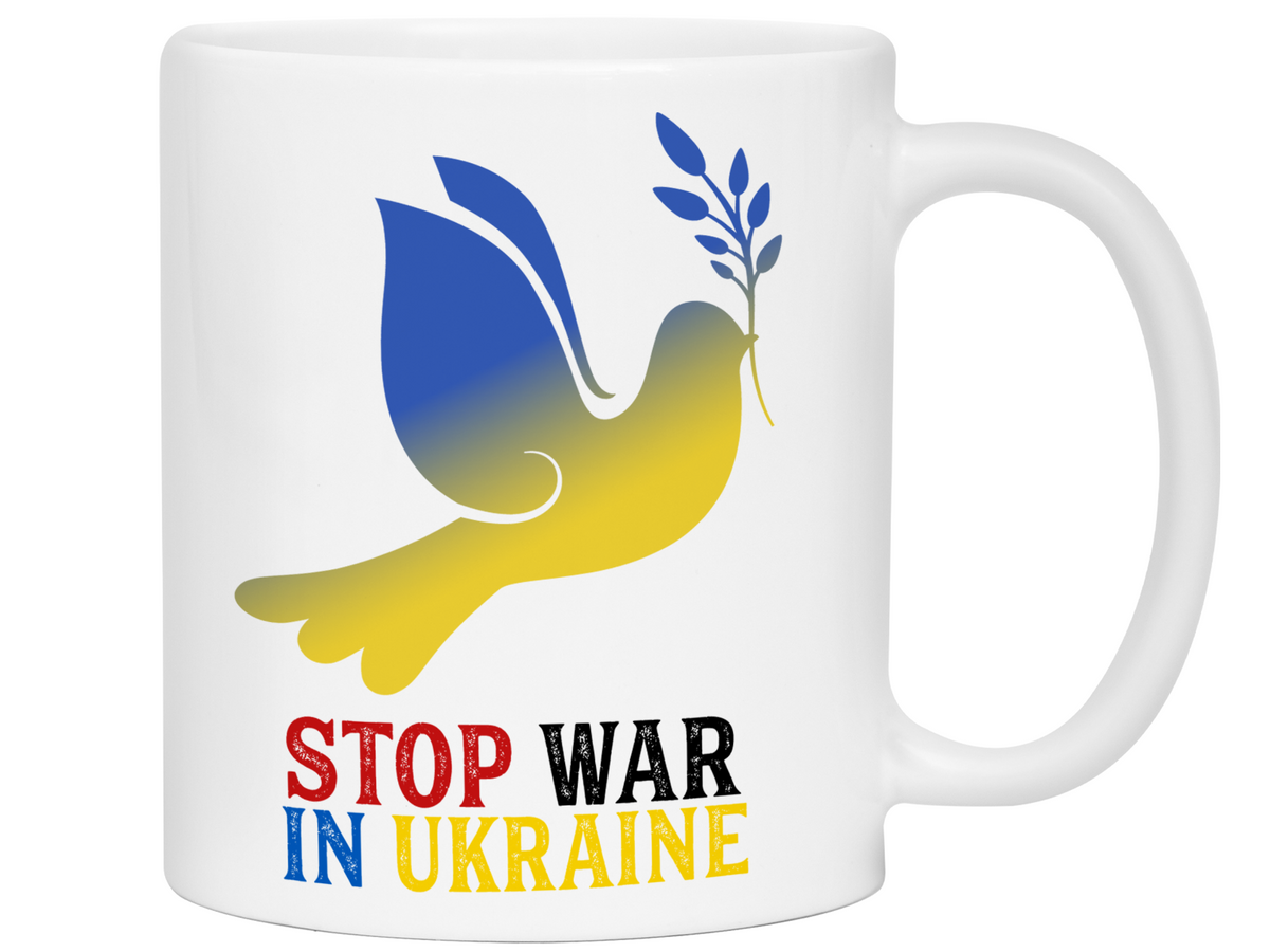 Stop War in Ukraine Coffee Mug