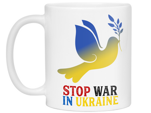Stop War in Ukraine Coffee Mug