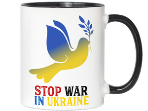 Stop War in Ukraine Coffee Mug
