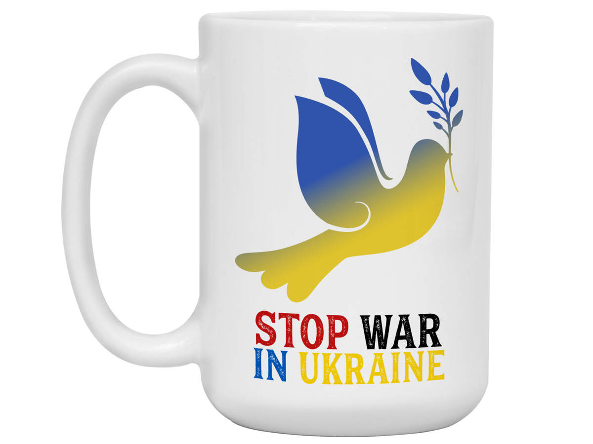 Stop War in Ukraine Coffee Mug