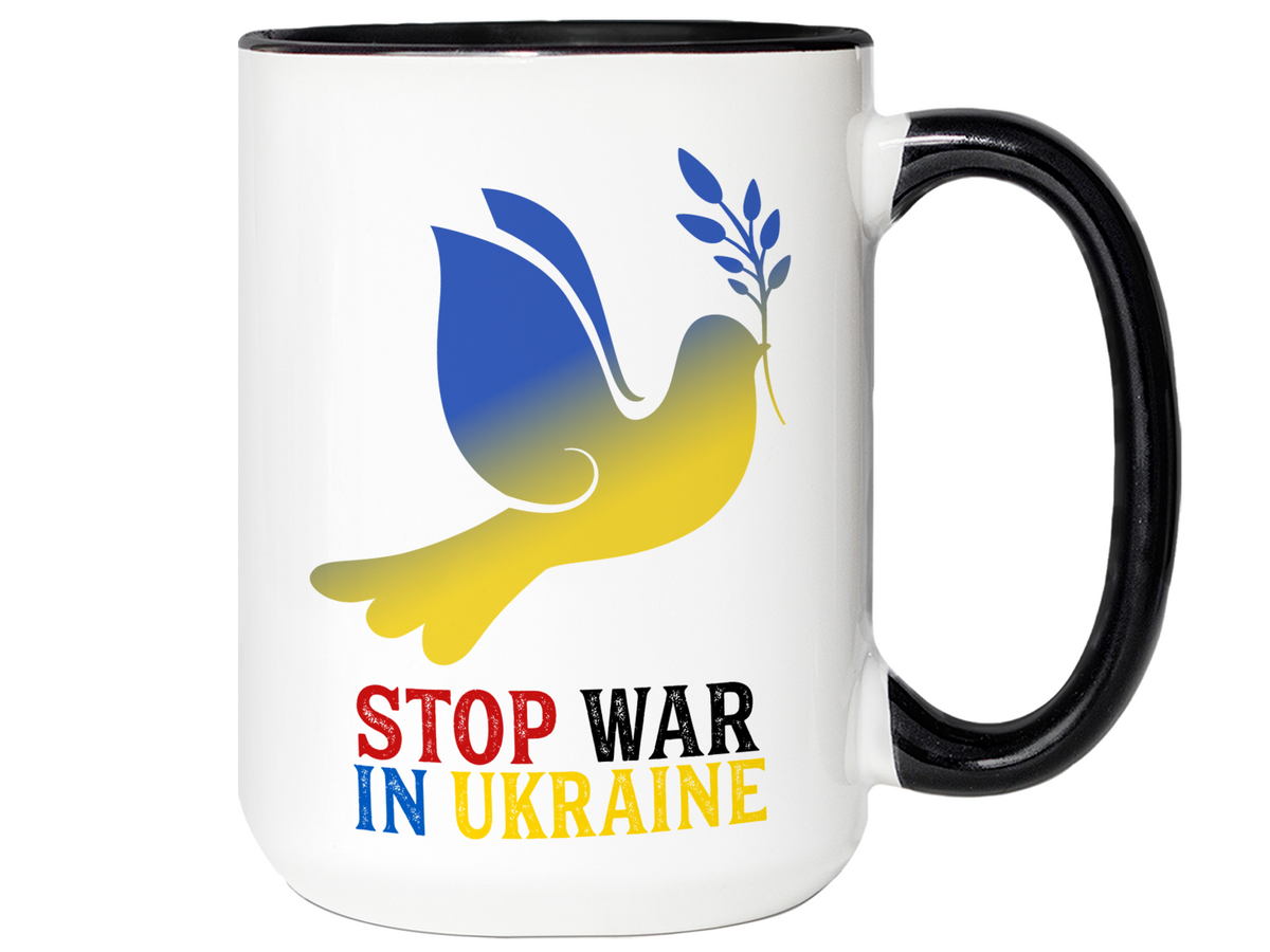 Stop War in Ukraine Coffee Mug
